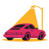 Lonely Porsche